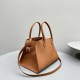 The Row Soft Margaux 10 Bag in Leather Orange High