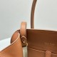 The Row Soft Margaux 10 Bag in Leather Orange High