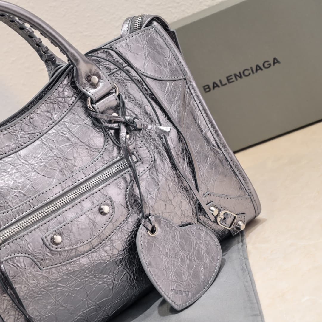 WOMEN'S LE CITY MEDIUM BAG in Silver High 