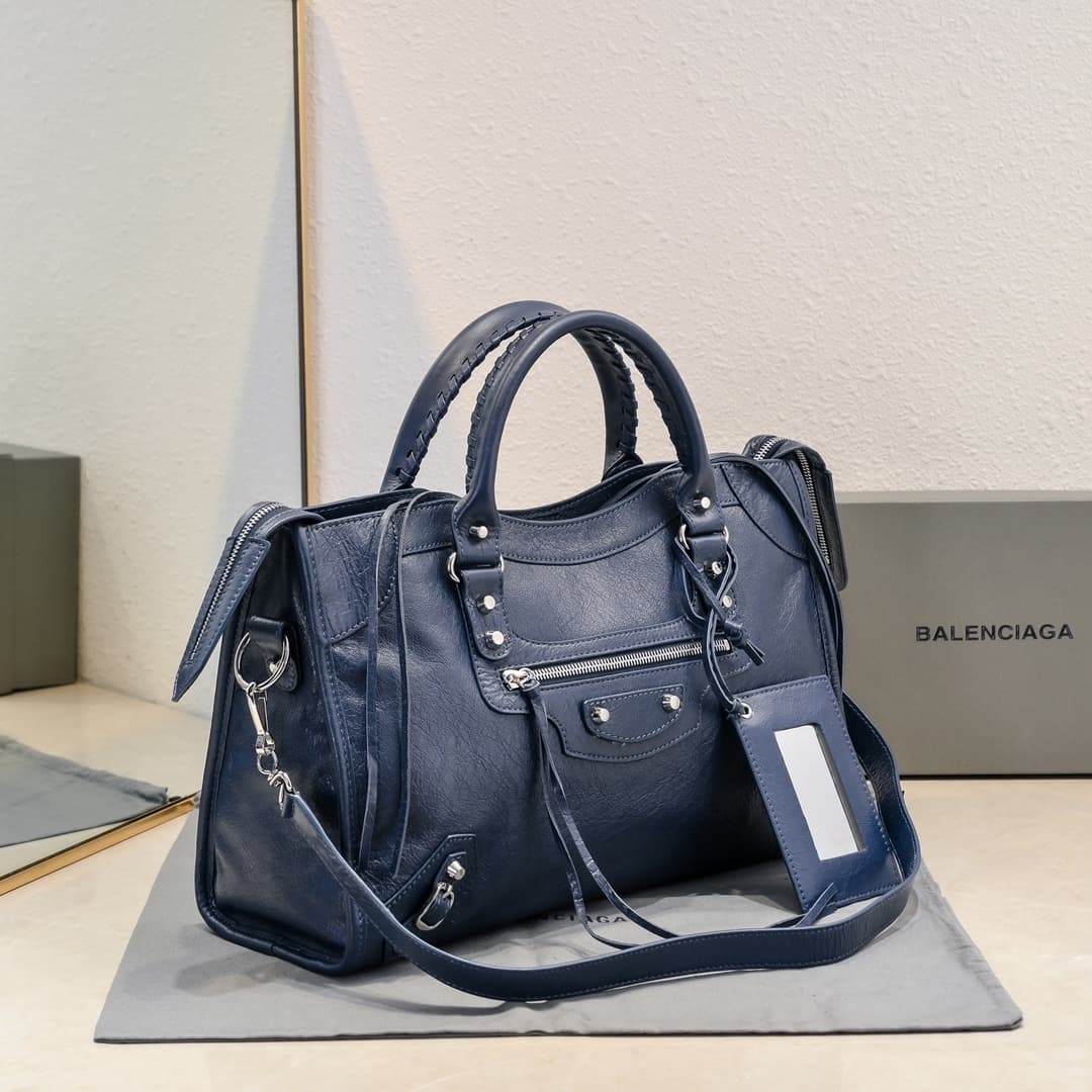 WOMEN'S LE CITY MEDIUM BAG in Navy Blue High 