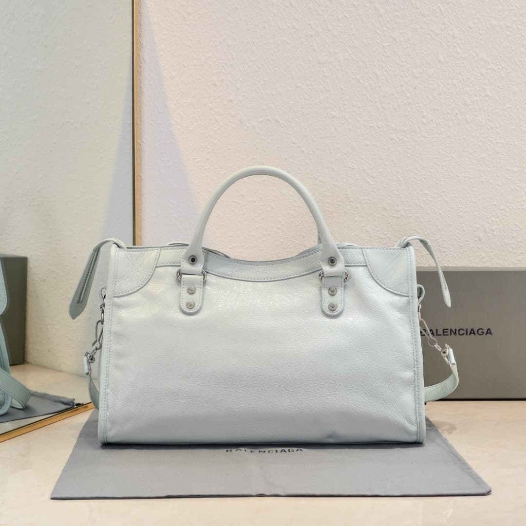 WOMEN'S LE CITY MEDIUM BAG in White High 