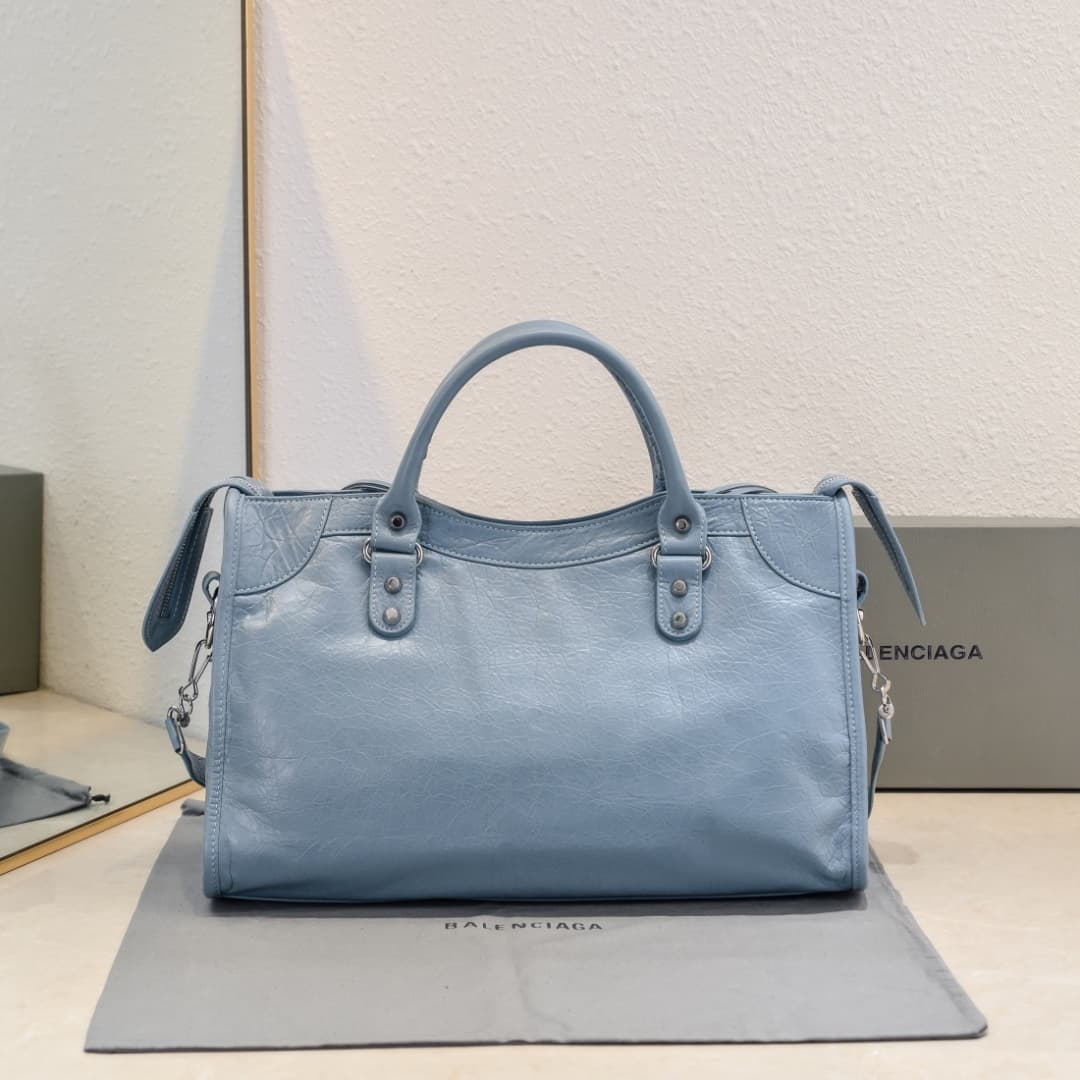 WOMEN'S LE CITY MEDIUM BAG in Light Blue High 