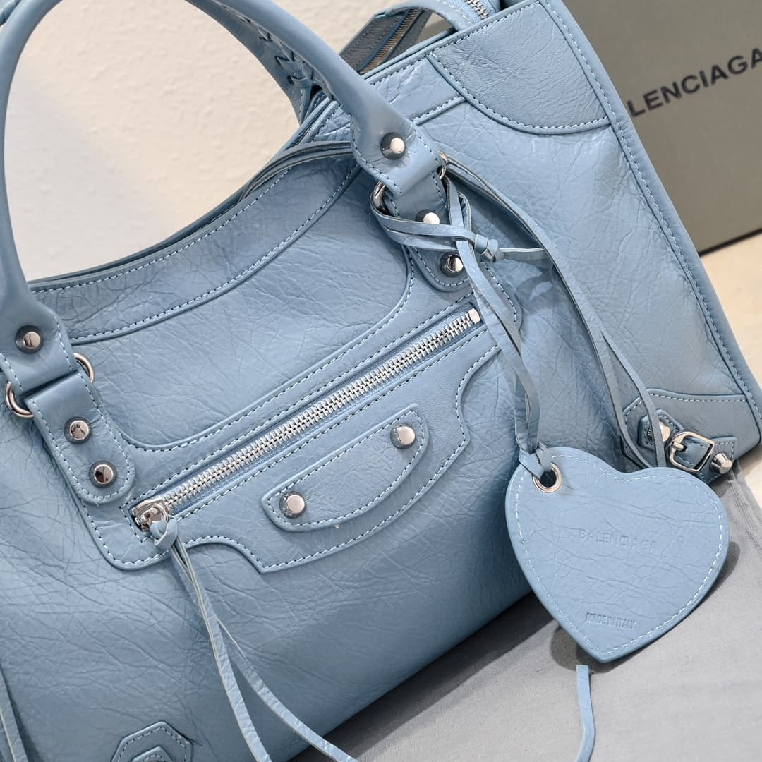 WOMEN'S LE CITY MEDIUM BAG in Light Blue High 