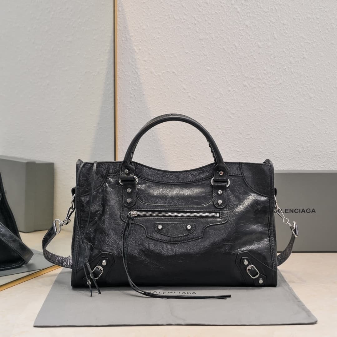 WOMEN'S LE CITY MEDIUM BAG in Black High 