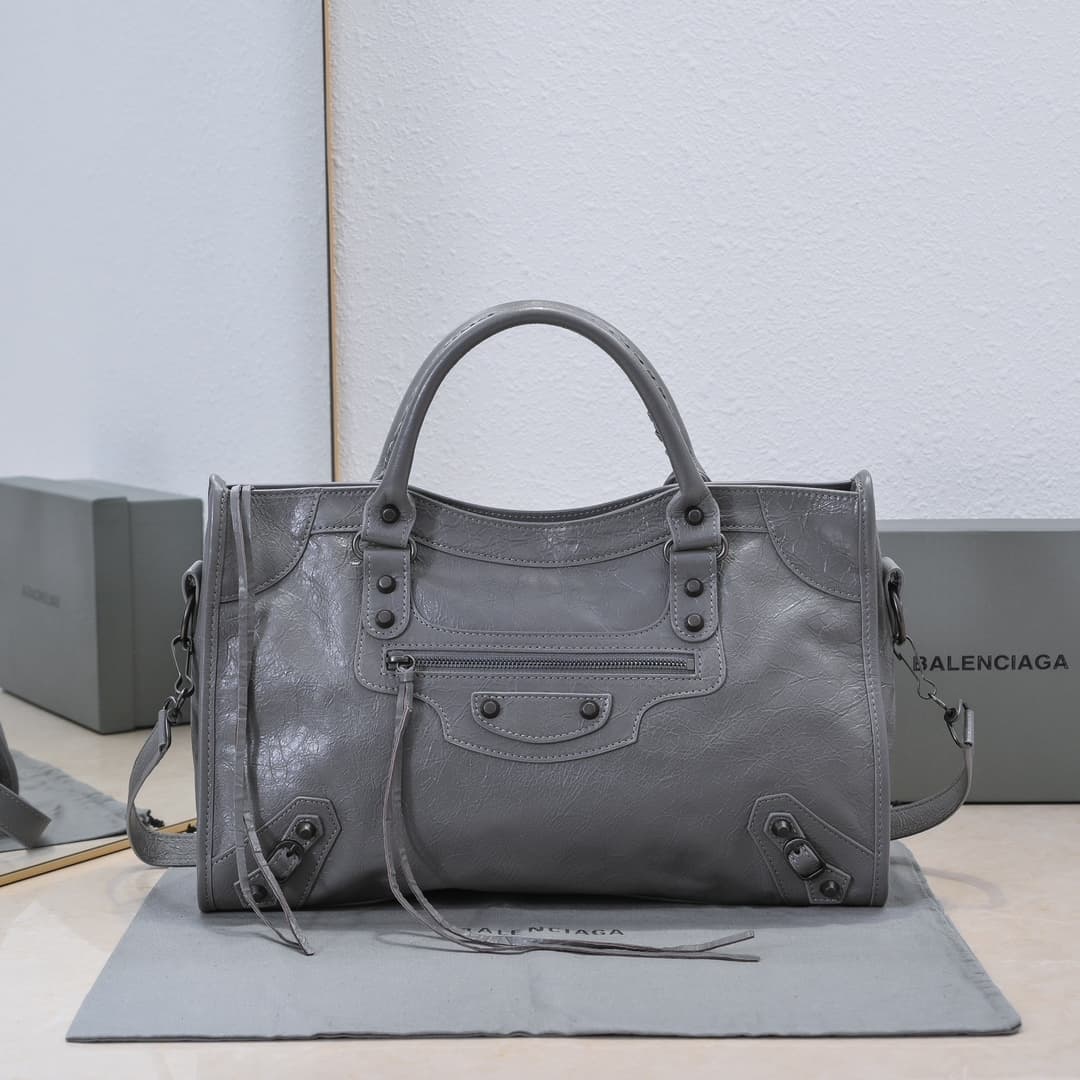 WOMEN'S LE CITY MEDIUM BAG in Grey High 