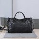 WOMEN'S LE CITY LARGE BAG Black Metal Black High 