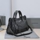 WOMEN'S LE CITY LARGE BAG Black Metal Black High 