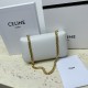 Celine CHAIN SHOULDER BAG CLAUDE IN SHINY CALFSKIN High