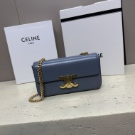 Celine CHAIN SHOULDER BAG CLAUDE IN SHINY CALFSKIN High