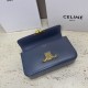 Celine CHAIN SHOULDER BAG CLAUDE IN SHINY CALFSKIN High