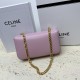 Celine CHAIN SHOULDER BAG CLAUDE IN SHINY CALFSKIN High