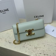 Celine CHAIN SHOULDER BAG CLAUDE IN SHINY CALFSKIN High