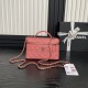 Chanel VANITY WITH CHAIN AP4407 Grained Calfskin & Gold-Tone Metal Pink High