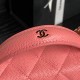 Chanel VANITY WITH CHAIN AP4407 Grained Calfskin & Gold-Tone Metal Pink High