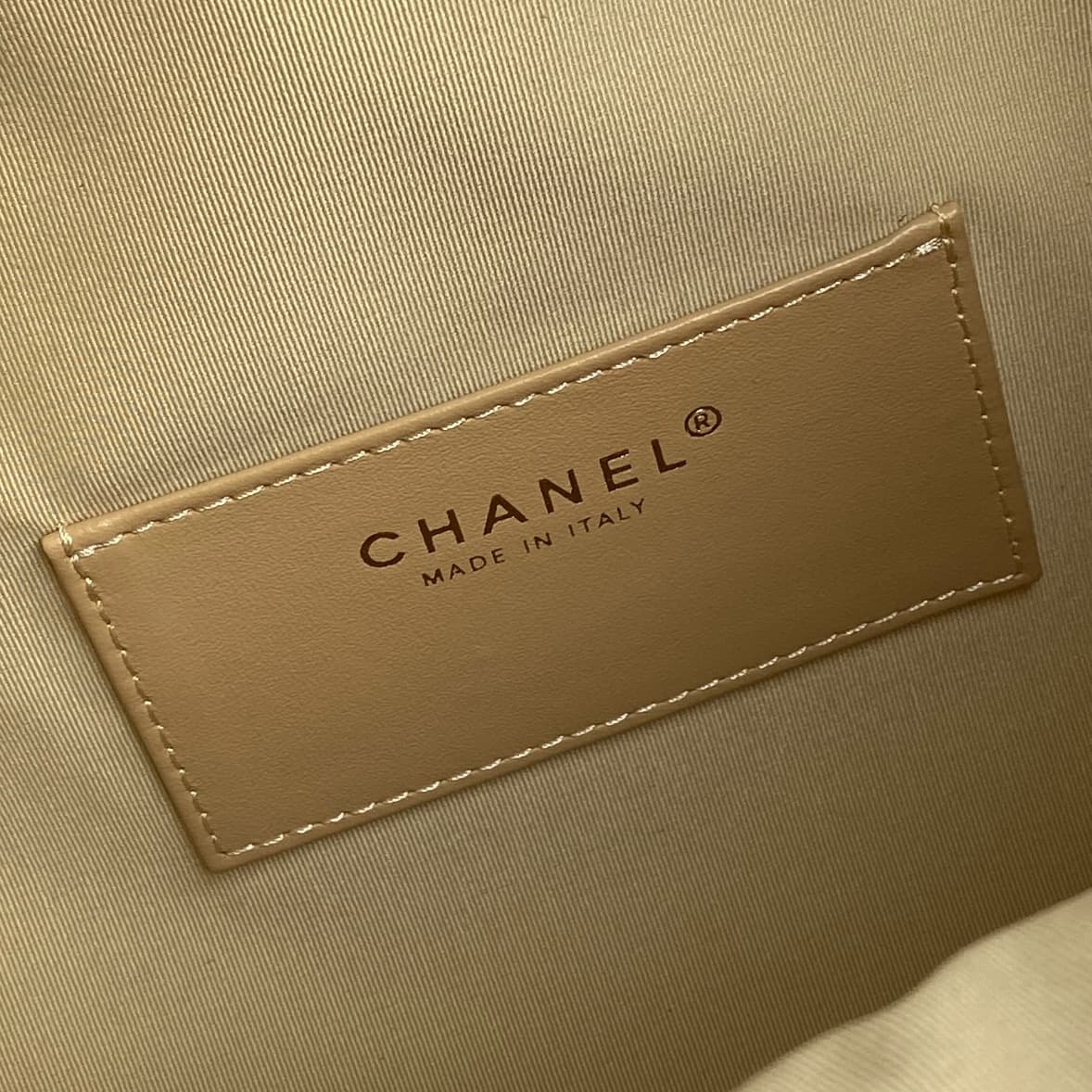 Chanel Hobo handbag AS5311 Suede & Gold-tone Metal Camel High