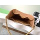 Chanel Hobo handbag AS5293 Suede & gold-tone metal Brown High