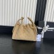 Chanel Hobo handbag AS5293 Suede & gold-tone metal Camel High