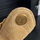 Chanel Hobo handbag AS5293 Suede & gold-tone metal Camel High