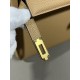 Hermes Kelly 25/28cm Retourne Bag Togo Leather In Beige WAX High