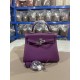 Hermes Kelly 25/28cm Retourne Bag Togo Leather In Purple WAX High