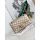 Medium CLASSIC HANDBAG Iridescent Lambskin & Gold-Tone Metal Gold A