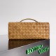 BV Andiamo Clutch With Handle Lambskin TOP