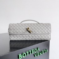 BV Andiamo Clutch With Handle Lambskin TOP