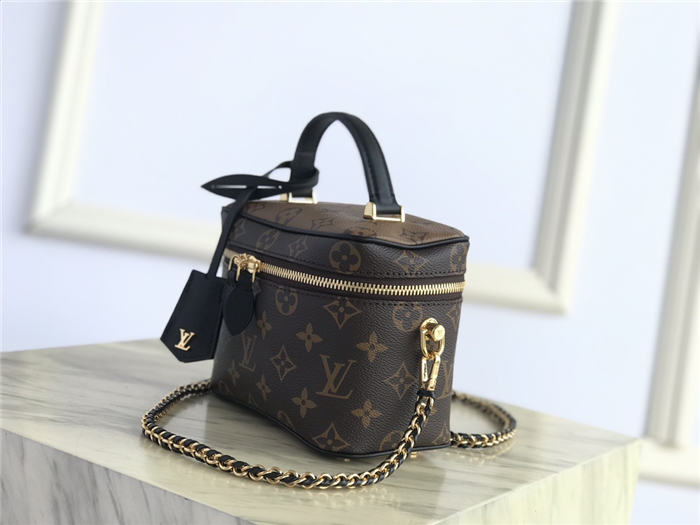 Louis Vuitton Vanity PM Bag Monogram Reverse M45165 High