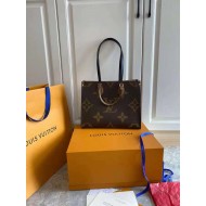 Louis Vuitton ONTHEGO MM Monogram M45321 Black Strap High