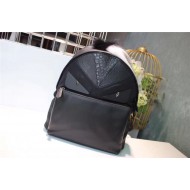 BAG BUGS BACKPACK in Nylon and Leather Black High