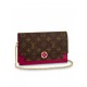 Louis Vuitton Flore Chain Wallet Monogram Canvas M67404 High