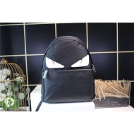 BAG BUGS BACKPACK Nylon and Leather Black-White High