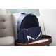 BAG BUGS BACKPACK in Nylon and Leather in Navy High