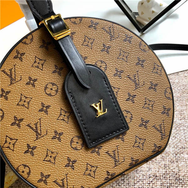 Louis Vuitton Petite Boite Chapeau Monogram Reverse M43510 High