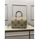 Louis Vuitton Speedy Bandouliere 25 Monogram Empreinte M58947 Cream High