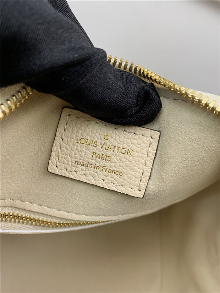 Louis Vuitton Speedy Bandouliere 25 Monogram Empreinte M58947 Cream High