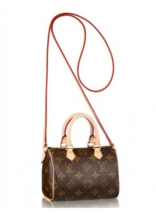 Louis Vuitton Nano Speedy Bag Monogram Canvas M61252 High