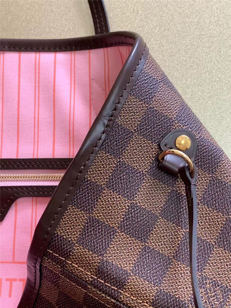 Louis Vuitton Neverfull GM Bag Damier Ebene High