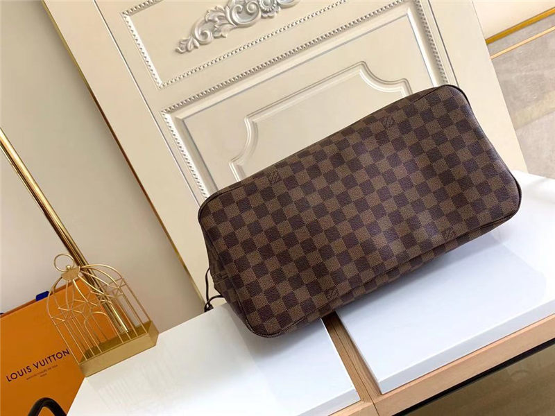 Louis Vuitton Neverfull GM Bag Damier Ebene High