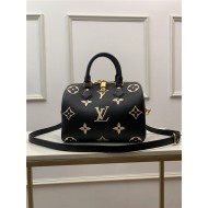 Louis Vuitton Speedy Bandouliere 25 Monogram Empreinte M58947 Black High