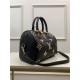 Louis Vuitton Speedy Bandouliere 25 Monogram Empreinte M58947 Black High