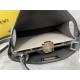 PEEKABOO ISEEU MEDIUM Cuoio Romano leather bag Grey High