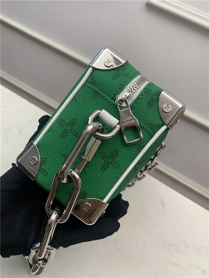 Louis Vuitton MINI SOFT TRUNK Monogram M80816 Green High