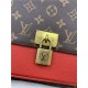 Louis Vuitton Marignan Bag Monogram Canvas M44286 Red High