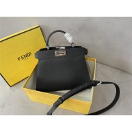 PEEKABOO ISEEU SMALL Cuoio Romano leather bag Black High