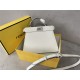 PEEKABOO ISEEU SMALL Cuoio Romano leather bag White High