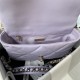 Large Chanel 19 Flap Bag Goatskin/Lambskin Lilac High