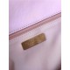 Large Chanel 19 Flap Bag Goatskin/Lambskin Pink High