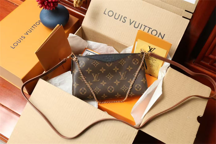 Louis Vuitton Pallas Clutch Monogram Canvas M41639 High