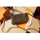 Louis Vuitton Pallas Clutch Monogram Canvas M41639 High